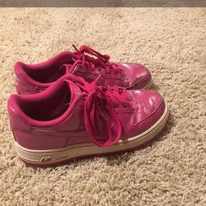 Pink Nike Air Force 1